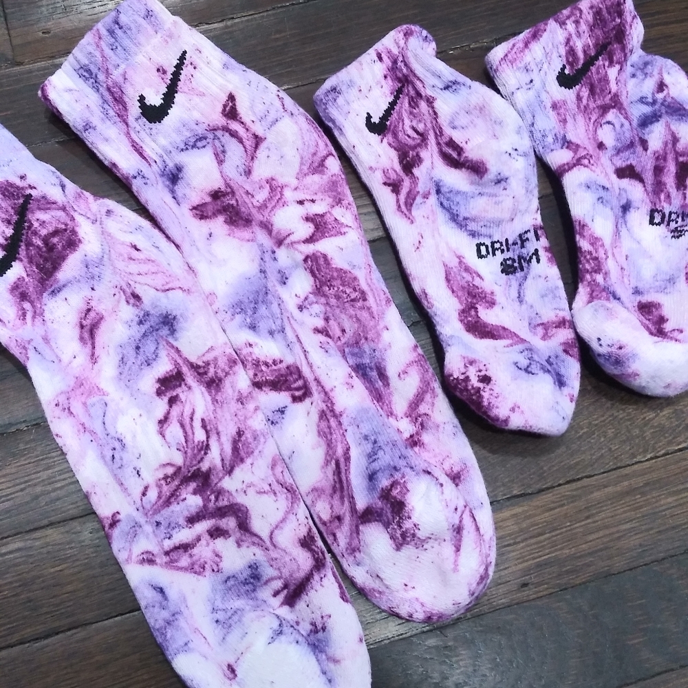 Marble Nike Socks 2pairs.